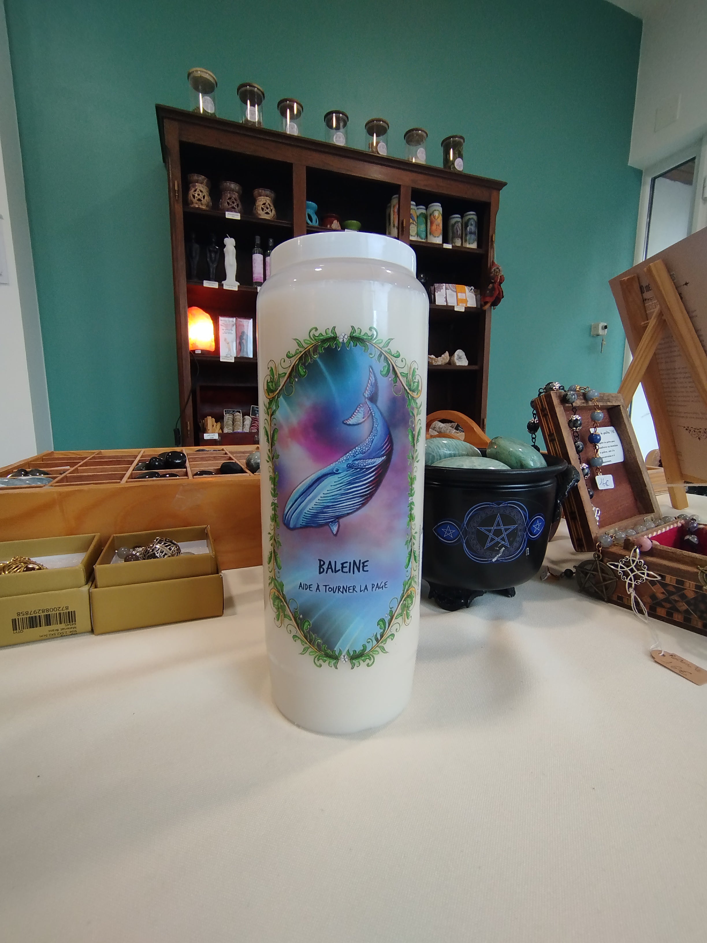 la baleine est un symbole de résilience, elle aide à tourner la page.