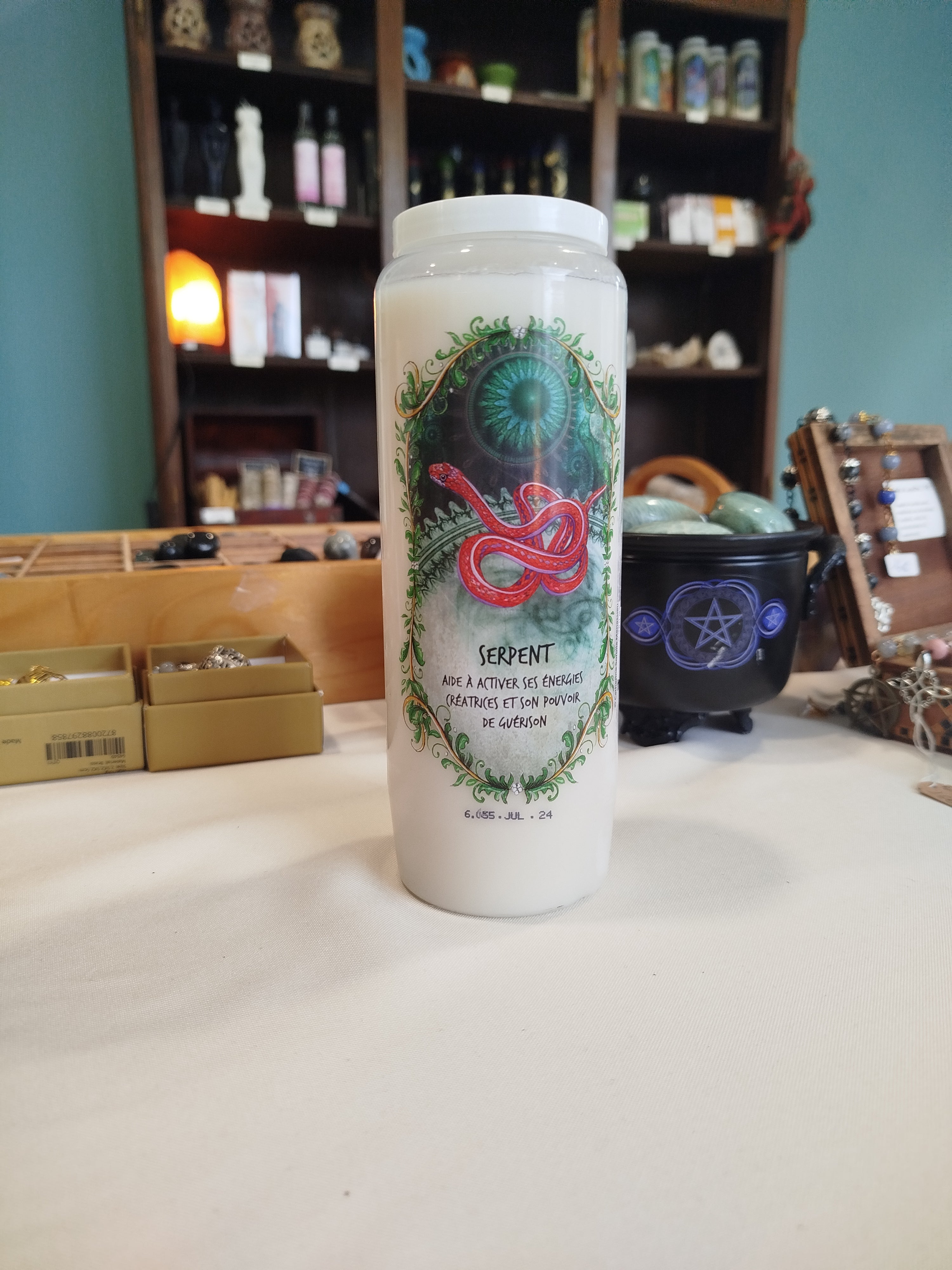 le serpent est un symbole de créativité et de guérison