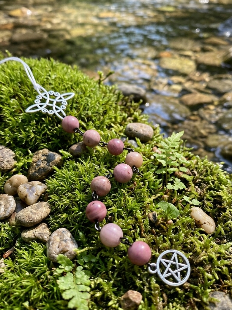 Rhodonite : Pierre de compassion, idéale pour apaiser les blessures émotionnelles