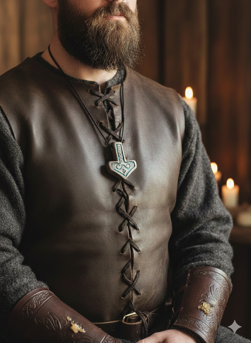 Forgé par les nains et capable de niveler des montagnes, Mjollnir est le puissant marteau de Thor qui ne rate jamais sa cible et revient toujours à la main de son maître.

Symbole ultime de protection et de force, il est si lourd que seul le dieu du Tonnerre est digne de le brandir pour foudroyer les géants.