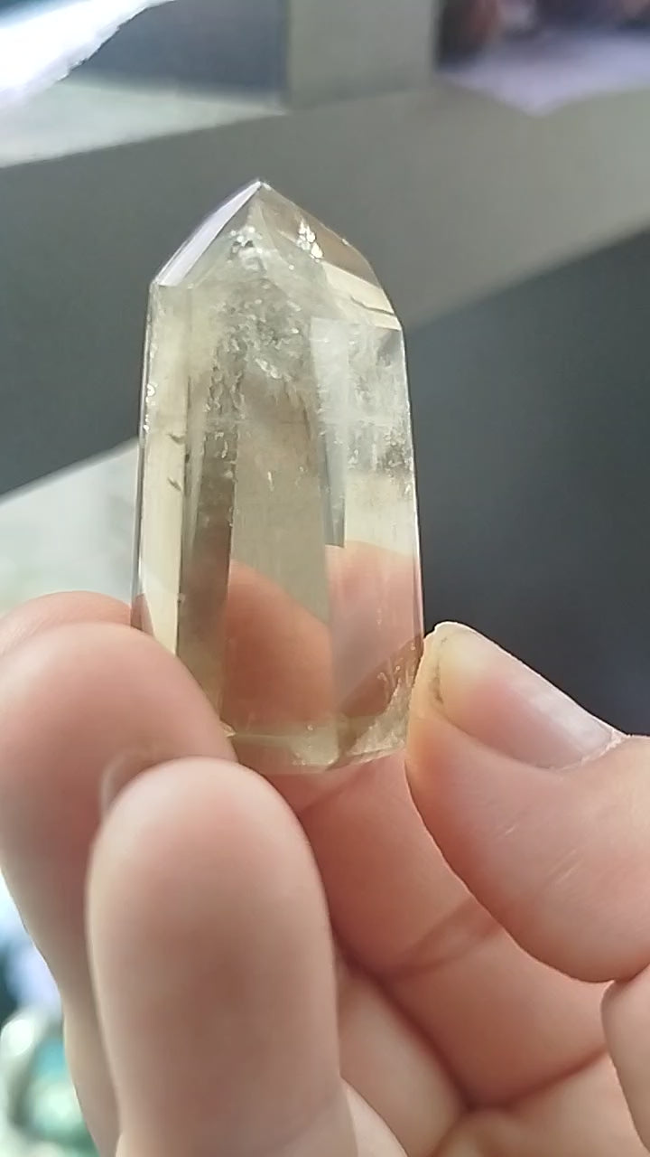 Pointe de citrine qualité extra - origine Brésil
