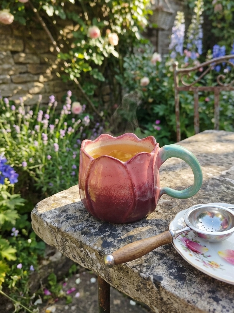 Tasse féerique - mug en grès Pyrité - céramique artisanale