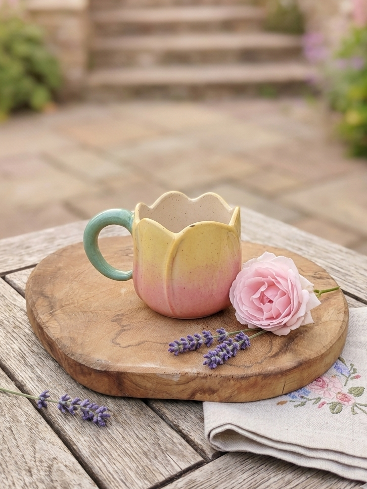 Tasse féerique - mug en grès Pyrité - céramique artisanale
