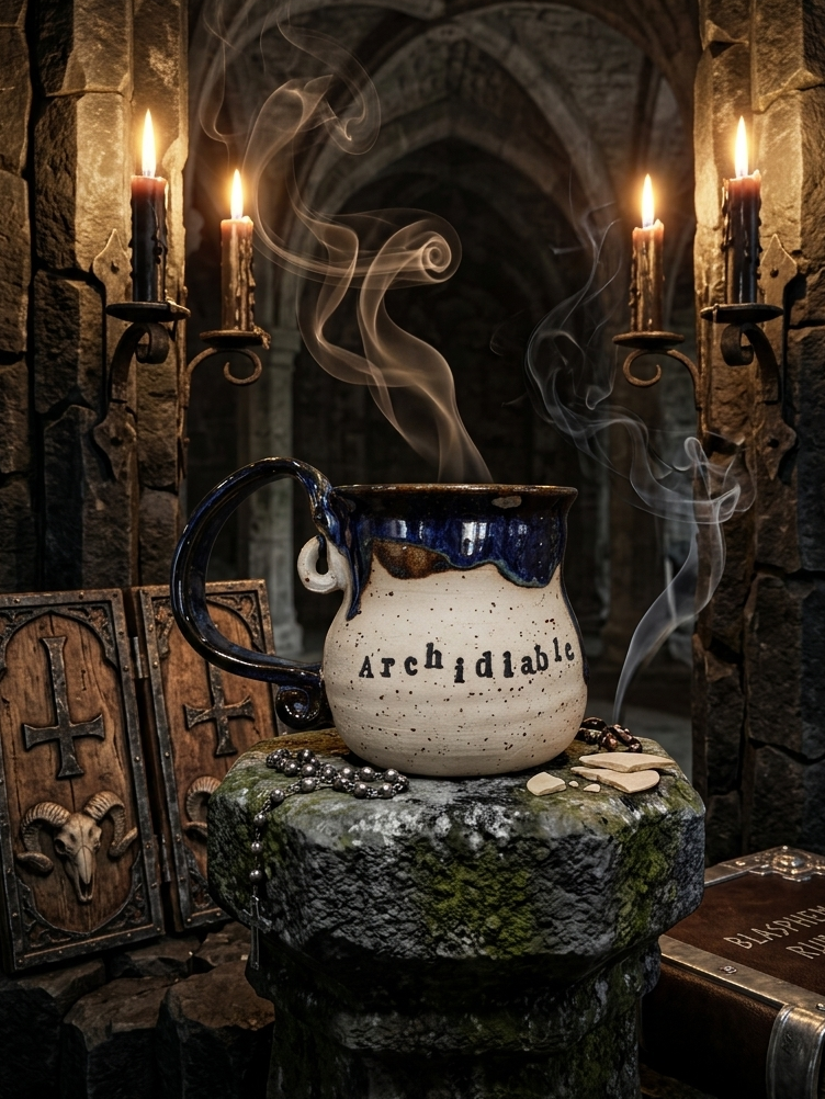 Tasses à texte en grès  - ceramique artisanale