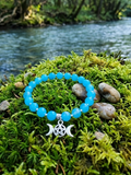 Bracelet artisanal en Amazonite