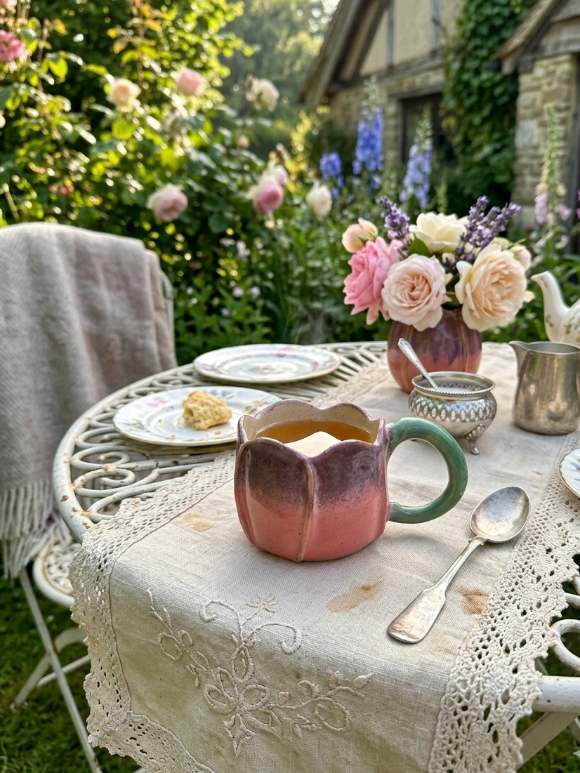 Tasse féerique - mug en grès Pyrité - céramique artisanale