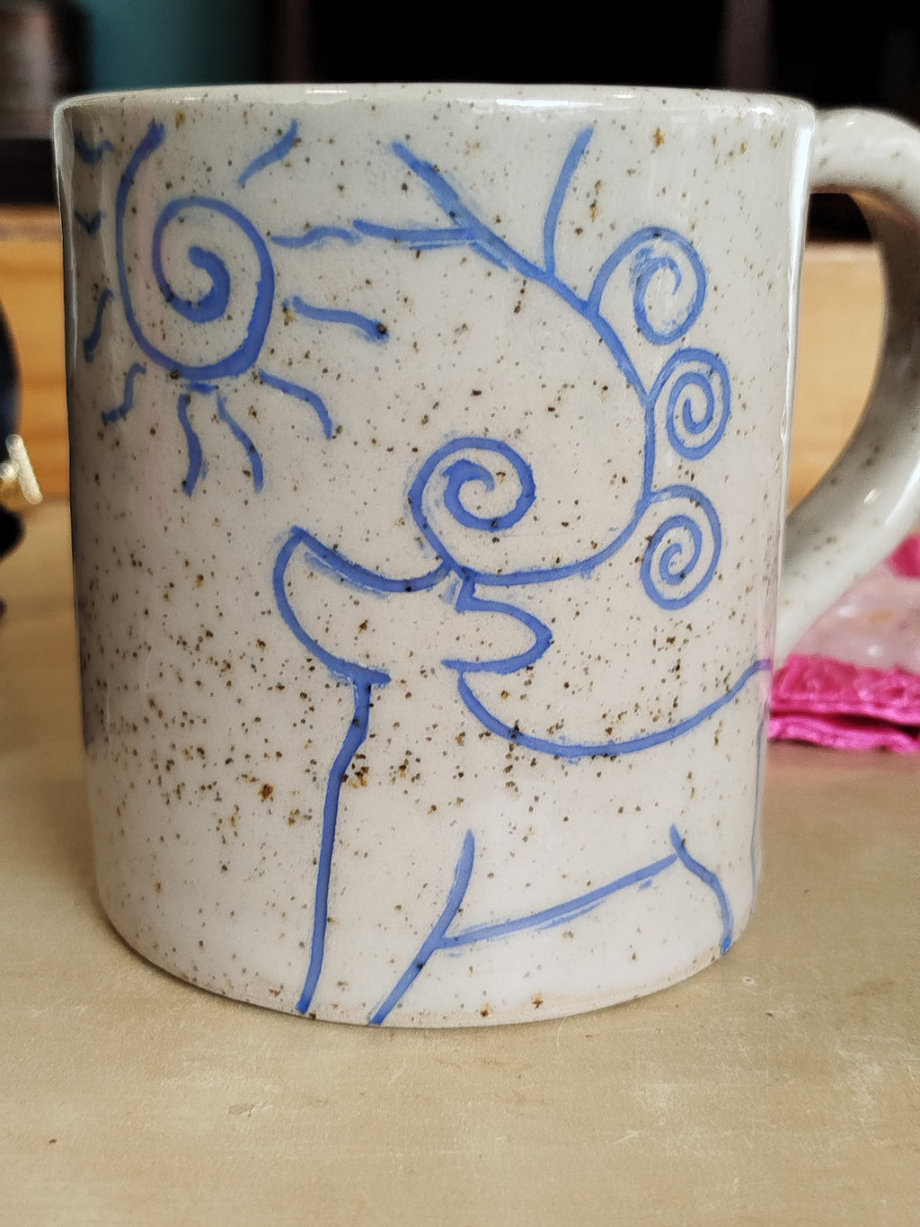 🦌 La Tasse en Grès Pyrité – L'Esprit du Cerf - ceramique artisanale
