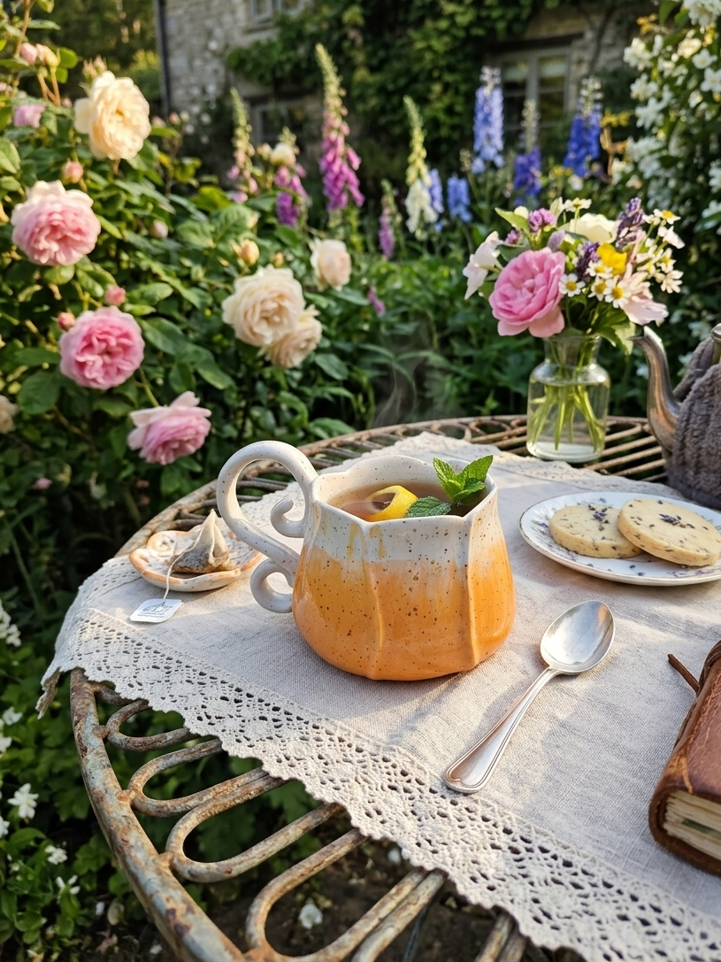 Tasse féerique - mug en grès Pyrité - céramique artisanale