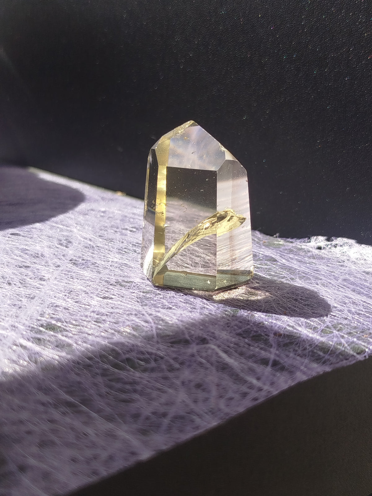 Pointe de citrine qualité extra - origine Brésil