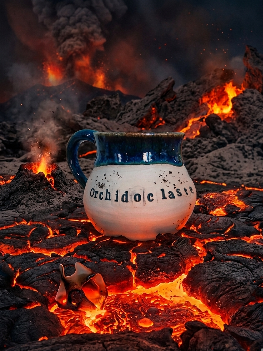 Tasses à texte en grès  - ceramique artisanale