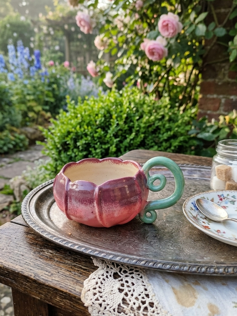 Tasse féerique - mug en grès Pyrité - céramique artisanale
